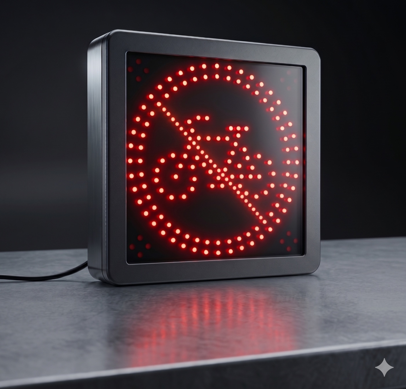LWS-001 LED Cycle Sign